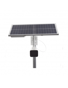 Kit Solar IP All in One / Cámara Bala 4 Megapixel / Lente 4mm / Panel Solar  / Batería de Respaldo de Litio 10Ah (Hasta 7 Días) / Conexión 4G /  Accesorios